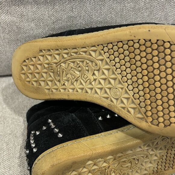 Ash studded stud high top black shoes - Picture 7 of 7